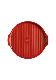 Resim Emile Henry Pizza/fırın Kabı Yuvarlak 40 Cm Kırmızı/burgundy -347614 - Kırmızı/burgundy Kırmızı 