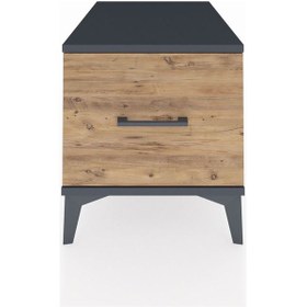 Resim Kronos Komodin Tek Çekmeceli 44x59x48 Antrasit-çam Antrasit 