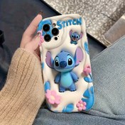Resim Disney Stitch Karikatür Telefon Kılıflarını Lisanslamıştır, Şok Emici ve Düşmeye Karşı Dayanıklı, for Iphone Modelleri 16/15/14/13/12/11/7/8 X/XR için Uygun, Tatiller ve Hediye Olarak Mükemmel 