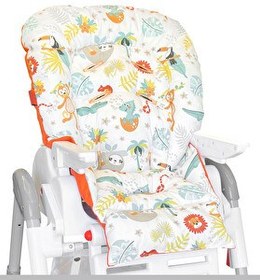 Resim Holmer Leke Tutmaz Organik Max-T Açık Gri Mama Sandalyesi Minderi 