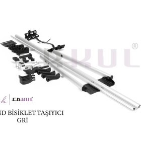 Resim Erkul Trend Universal Bisiklet Taşıyıcı Gri 