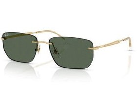 Resim Rayban Rb3768 00171 Unısex Güneş Gözlüğü Altın 