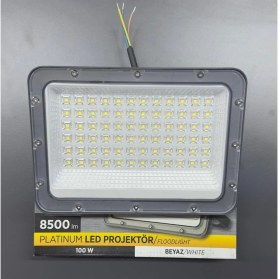 Resim Beyaz 100W LED Projektör ile Parlak ve Net Görüntü Keyfi 