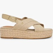 Resim Tommy Hilfiger DENIM ESPADRILLE PLATFORM SANDAL Kadın Sandalet FW0FW08669ACC 