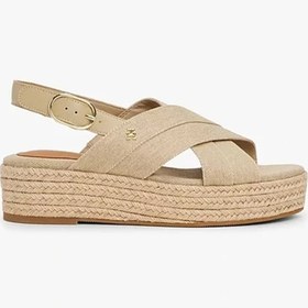 Resim Tommy Hilfiger DENIM ESPADRILLE PLATFORM SANDAL Kadın Sandalet FW0FW08669ACC 