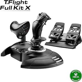 Resim Thrustmaster T.Flight Full Kit X - Xbox Series X|S, Xbox One ve PC için Yüksek Hassasiyetli Uçuş Kolu, Gaz ve Dümen Pedalları 