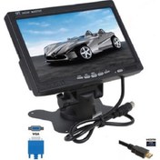 Resim MutNex 7 Inç Vga Hdmı Monitör - Araç Içi Kullanım Için (GERİ VİTES TETİKLİ) 