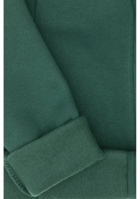 Resim U.S. Polo Assn. Erkek Çocuk Koyu Yeşil Örme Fermuarlı Kapüşonlu Hırka 50313852-VR079 