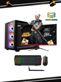 Resim RAMTECH FF VİCTORY İ590 PLUS İ5-9400F 32GB RAM 1TB SSD RTX4060 8GB 23.6 Monitör Oyun Bilgisayarı 