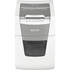Resim Leitz Iq Autofeed 100 Otomatik Küçük Ofis Evrak Imha Makinesi P5 