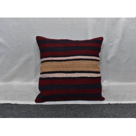 Resim Zehra Abla Halı Yeni El Dokuma Dekoratif Kilim Kırlent Yastık Kılıfı 6232 