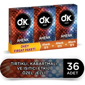 Resim Okey Ahenk 36'Lı Prezervatif 