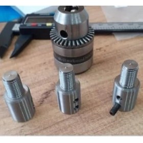 Resim TeknoKapsül 10MM Mandren Otomatik Mandrel Okul Proje Ödev Hobi Uygulama 5MM-8MM-10MM Motora Bağlama Kaplin 