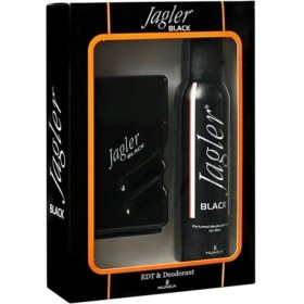 Resim Jagler Black Edt 90 ml Erkek Parfüm + 150 ml Erkek Deodorant Seti 8690973028532 