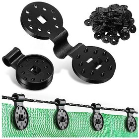 Resim Platin By Orses Gölgelik Plastik Klipsi 100 Adet 