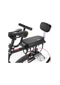 Resim Sarissa Bisiklet Arka Bagaj Üstü Çocuk Koltuğu Sırt Dayamalı Basamaklı - Gidonlu Bagaj Koltuğu Siyah - Kırmızı 