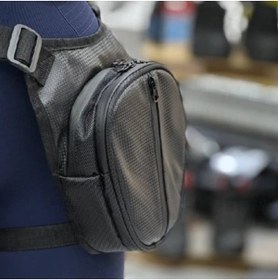 Resim Gear5 Bacak Çantası Siyah Karbon Desen 