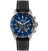 Resim Jacques Lemans 1-2206b Lıverpool Dıver Erkek Kol Saati Gümüş - Mavi 