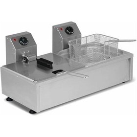 Resim Elektrikli 8+8 Lt Fritöz Frt21.e21.0080.z5f 