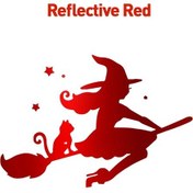 Resim Yansıtıcı Kırmızı-s 12cm X 16cm-yaratıcı Cadı Araba Araba Plakası Çizik Kapak Çıkarılabilir Oto Dekorasyo 