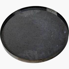 Resim Kristal Yuvarlak Dekor Obje 30X30X3cm 