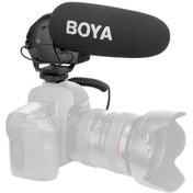 Resim Boya By-bm3030 Süperkardioid Kondenser Mikrofon Dslr Kamera İçin 3.5mm Girişli Video Kayıt Mikrofonu 681100262a Fotoğraftaki 