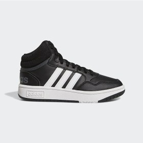Resim ADİDAS HOOPS MID 3.0 KADIN SPOR AYAKKABI - GW0402 Siyah 