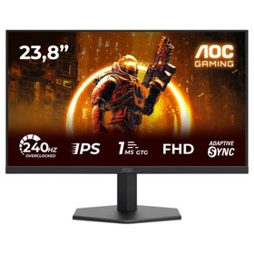 Resim AOC 24G11ZE 23,8" 240 Hz(OC) 0,3 ms FreeSync Full HD HDR 10 Fast IPS Oyuncu Monitörü 