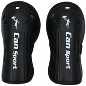 Resim Futbol Tekmelik S Beden Tek Cırtlı 2 Adet Kaval Koruyucu Spor Futbol Tekmeliği Siyah 