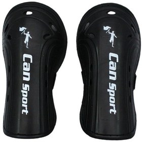 Resim Futbol Tekmelik S Beden Tek Cırtlı 2 Adet Kaval Koruyucu Spor Futbol Tekmeliği Siyah 