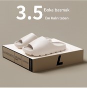Resim Hindistan Cevizi Terlik Erkekler Spor Açık Beyaz 