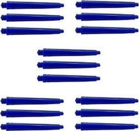 Resim Dartsan 48Mm Nylon Dart Şaft-Shaft Beyaz, Kırmızı, Mavi, Siyah 