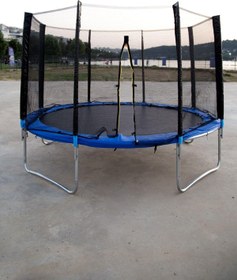 Resim File Korumalı Büyük Boy 305 Cm Trambolin Bahçe Tipi Outdoor Trambolin 10 Ft 