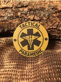 Resim THORSTORE Tactical Paramedic Desert Patch/Peç/Arma (6,5cm) 