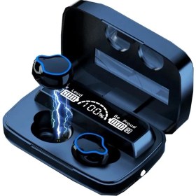 Resim Ninglongrankai M10 Bluetooth Kulaklık Cep Telefonu Kablosuz Bluetooth Kulaklık Için Nefes Alan Işık Ekranı (Yurt Dışından) 
