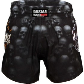 Resim DO-SMAI Dijital Baskılı Danger Fitness Boks Muay Thai Antrenman Şortu Spor Şort Fgs237 