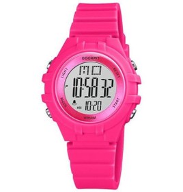Resim COCKPIT CK-3716RD DİJİTAL SİLİKON KORDON PEMBE ÇOCUK KOL SAATİ 