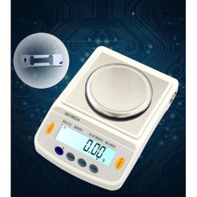 Resim DJ602A Kefeli Hassas Terazi 3000 G Kapasiteli, 0.01 G Hassasiyetle Profesyonel Ölçüm Nemere 