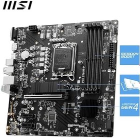 Resim MSI PRO B760M-P Intel B760 Soket 1700 DDR5 6800(OC) MHz mATX Gaming (Oyuncu) Anakart 