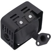 Resim Xindoker Stainless Steel Motor Gürültü Azaltıcı Seti - Gx120/gx160/gx200/168f Uyumlu, Generator Ve Su Pompası İçin, Yıkama İle Kolay Kurulum, Siyah 