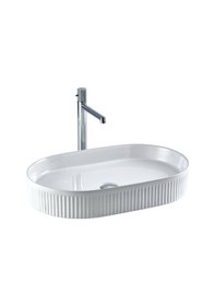 Resim Lena - Tezgagh Üstü Porselen Lavabo Beyaz - Ey-4702- Beyaz 
