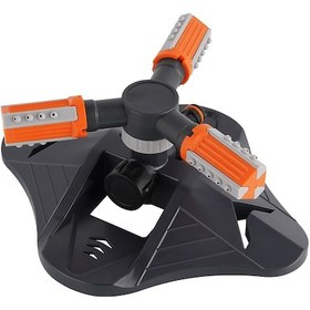 Resim Yifomall 360 Dönen Ayarlanabilir 3 Kollu Bahçe Sulama Sistemi - Geniş Alan Sulama İçin Mükemmel Çözüm 