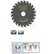 Resim Freud 24 125 x 4.30 x 20 Tekli Çizici Testere 