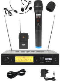 Resim Lastvoice El ve Yaka Tipi Telsiz Kablosuz Mikrofon Lm-202ey 