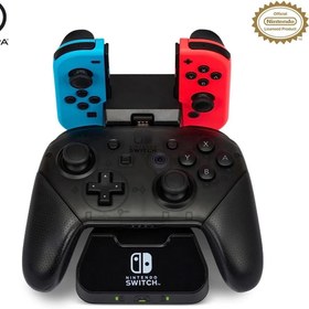 Resim Nintendo Switch Pro Controller Joycon Şarj İstasyonu Dock Lisanslı 