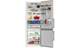 Resim Grundıg Gpknd 490 E Enerji Sınıfı 490L Duo-No Frost Alttan Donduruculu Buzdolabı Beyaz 