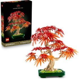 Resim LEGO® Botanicals Japon Kırmızı Akçaağaç Bonsai Ağacı 10348 - Yetişkin Bitki Severler için Bitki Modeli Yapım Seti (474 Parça) 