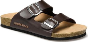 Resim LUMBERJACK Mendy ((Kahve)) Comfort Casual Anatomik Tokalı Terlik 