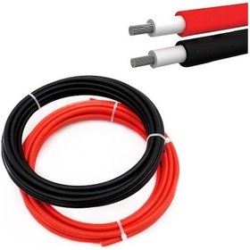 Resim Solar Kablo 4mm Güneş Paneli Kablosu - Siyah 