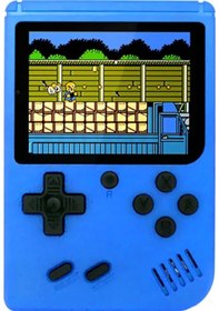 Resim Hfambition 3.0 İnç Renkli Ekranlı Retro Oyun Konsolu - 400 Klasik Oyun, Tv Desteği, Taşınabilir, Mavi 